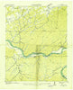Tallassee Tennessee Historical topographic map, 1:24000 scale, 7.5 X 7.5 Minute, Year 1935
