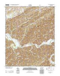Tallassee Tennessee Historical topographic map, 1:24000 scale, 7.5 X 7.5 Minute, Year 2013