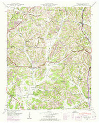 Tarpley Tennessee Historical topographic map, 1:24000 scale, 7.5 X 7.5 Minute, Year 1948