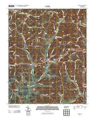Tarpley Tennessee Historical topographic map, 1:24000 scale, 7.5 X 7.5 Minute, Year 2010