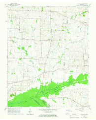 Tatumville Tennessee Historical topographic map, 1:24000 scale, 7.5 X 7.5 Minute, Year 1965
