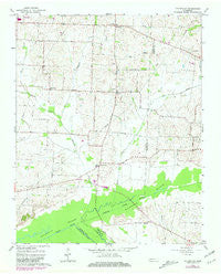 Tatumville Tennessee Historical topographic map, 1:24000 scale, 7.5 X 7.5 Minute, Year 1965