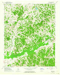Teague Tennessee Historical topographic map, 1:24000 scale, 7.5 X 7.5 Minute, Year 1961