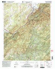 Tellico Plains Tennessee Historical topographic map, 1:24000 scale, 7.5 X 7.5 Minute, Year 2003