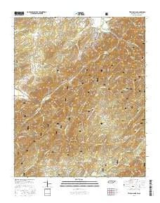 Tellico Plains Tennessee Current topographic map, 1:24000 scale, 7.5 X 7.5 Minute, Year 2016