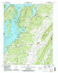 Ten Mile Tennessee Historical topographic map, 1:24000 scale, 7.5 X 7.5 Minute, Year 1973