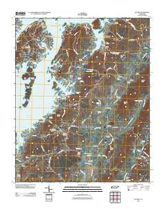 Ten Mile Tennessee Historical topographic map, 1:24000 scale, 7.5 X 7.5 Minute, Year 2011