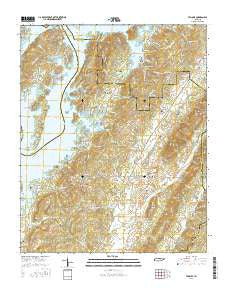 Ten Mile Tennessee Current topographic map, 1:24000 scale, 7.5 X 7.5 Minute, Year 2016