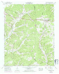 Tennessee City Tennessee Historical topographic map, 1:24000 scale, 7.5 X 7.5 Minute, Year 1953