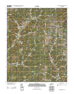 Tennessee City Tennessee Historical topographic map, 1:24000 scale, 7.5 X 7.5 Minute, Year 2013