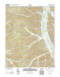 Tharpe Tennessee Historical topographic map, 1:24000 scale, 7.5 X 7.5 Minute, Year 2013