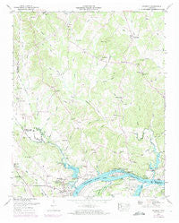 Thurman Tennessee Historical topographic map, 1:24000 scale, 7.5 X 7.5 Minute, Year 1949