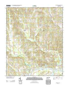 Thurman Tennessee Historical topographic map, 1:24000 scale, 7.5 X 7.5 Minute, Year 2013
