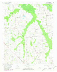 Tibbs Tennessee Historical topographic map, 1:24000 scale, 7.5 X 7.5 Minute, Year 1964