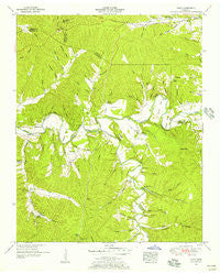 Topsy Tennessee Historical topographic map, 1:24000 scale, 7.5 X 7.5 Minute, Year 1951