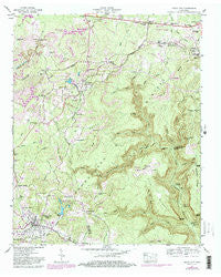 Tracy City Tennessee Historical topographic map, 1:24000 scale, 7.5 X 7.5 Minute, Year 1947