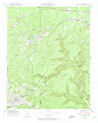 Tracy City Tennessee Historical topographic map, 1:24000 scale, 7.5 X 7.5 Minute, Year 1947