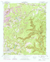 Tracy City Tennessee Historical topographic map, 1:24000 scale, 7.5 X 7.5 Minute, Year 1947