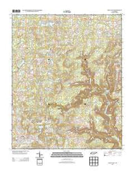 Tracy City Tennessee Historical topographic map, 1:24000 scale, 7.5 X 7.5 Minute, Year 2013