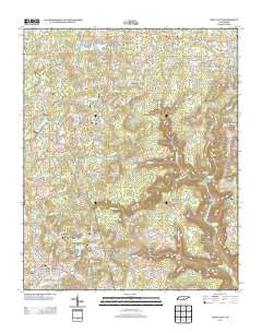 Tracy City Tennessee Historical topographic map, 1:24000 scale, 7.5 X 7.5 Minute, Year 2013