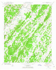 Tranquillity Tennessee Historical topographic map, 1:24000 scale, 7.5 X 7.5 Minute, Year 1941