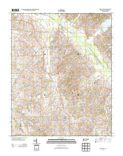 Trenton Tennessee Historical topographic map, 1:24000 scale, 7.5 X 7.5 Minute, Year 2013