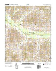 Trezevant West Tennessee Historical topographic map, 1:24000 scale, 7.5 X 7.5 Minute, Year 2013