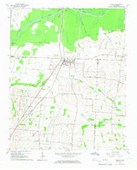 Trimble Tennessee Historical topographic map, 1:24000 scale, 7.5 X 7.5 Minute, Year 1965