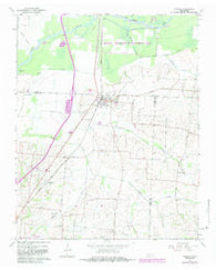 Trimble Tennessee Historical topographic map, 1:24000 scale, 7.5 X 7.5 Minute, Year 1965