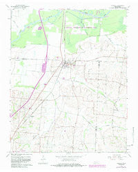 Trimble Tennessee Historical topographic map, 1:24000 scale, 7.5 X 7.5 Minute, Year 1965