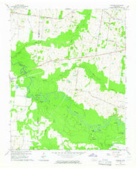 Turnpike Tennessee Historical topographic map, 1:24000 scale, 7.5 X 7.5 Minute, Year 1964