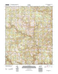 Twin Bridges Tennessee Historical topographic map, 1:24000 scale, 7.5 X 7.5 Minute, Year 2013