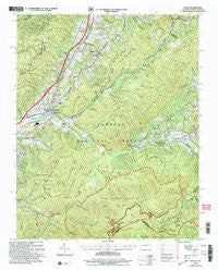 Unicoi Tennessee Historical topographic map, 1:24000 scale, 7.5 X 7.5 Minute, Year 2003