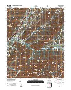 Unicoi Tennessee Historical topographic map, 1:24000 scale, 7.5 X 7.5 Minute, Year 2011