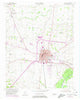 Union City Tennessee Historical topographic map, 1:24000 scale, 7.5 X 7.5 Minute, Year 1954