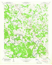 Unionville Tennessee Historical topographic map, 1:24000 scale, 7.5 X 7.5 Minute, Year 1947