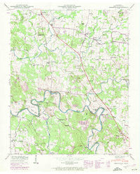 Unionville Tennessee Historical topographic map, 1:24000 scale, 7.5 X 7.5 Minute, Year 1947