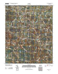 Unionville Tennessee Historical topographic map, 1:24000 scale, 7.5 X 7.5 Minute, Year 2010
