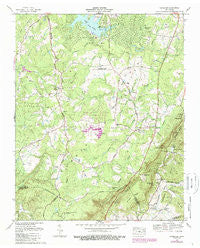 Vandever Tennessee Historical topographic map, 1:24000 scale, 7.5 X 7.5 Minute, Year 1983