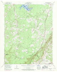Vandever Tennessee Historical topographic map, 1:24000 scale, 7.5 X 7.5 Minute, Year 1956