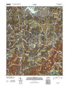 Vandever Tennessee Historical topographic map, 1:24000 scale, 7.5 X 7.5 Minute, Year 2010