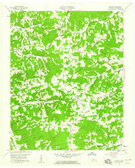 Vanleer Tennessee Historical topographic map, 1:24000 scale, 7.5 X 7.5 Minute, Year 1958