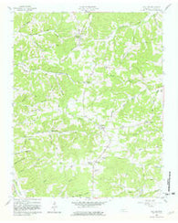 Vanleer Tennessee Historical topographic map, 1:24000 scale, 7.5 X 7.5 Minute, Year 1958
