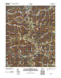 Vanleer Tennessee Historical topographic map, 1:24000 scale, 7.5 X 7.5 Minute, Year 2010