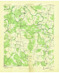 Verona Tennessee Historical topographic map, 1:24000 scale, 7.5 X 7.5 Minute, Year 1936