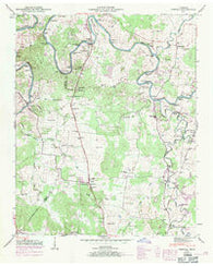 Verona Tennessee Historical topographic map, 1:24000 scale, 7.5 X 7.5 Minute, Year 1947