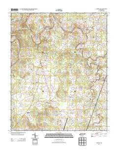 Verona Tennessee Historical topographic map, 1:24000 scale, 7.5 X 7.5 Minute, Year 2013