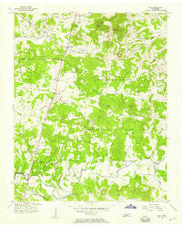 Vine Tennessee Historical topographic map, 1:24000 scale, 7.5 X 7.5 Minute, Year 1956