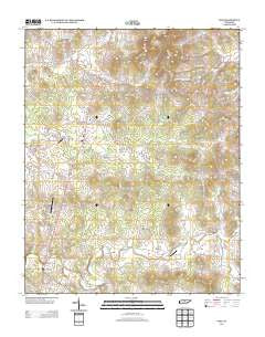 Vine Tennessee Historical topographic map, 1:24000 scale, 7.5 X 7.5 Minute, Year 2013