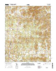 Vine Tennessee Current topographic map, 1:24000 scale, 7.5 X 7.5 Minute, Year 2016